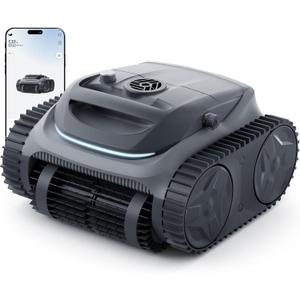 700 C10E Pool Cleaner Robot, Cordless Pool Vacuum w/Superior Suction, Triple Motors, Smart Navigation, APP Control Wall/Waterline, 140-Min Runtime for Inground Pools up to 861 Sq.Ft
