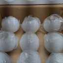 31.5" Sputnik Ceiling Light Fixture, 9-Light Modern Gold Semi Flush Mount Ceiling Light Mid Century Milk Glass Globes Sputnik Chandelier for Living Room Dining Room Hallway