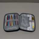 Katech 99-Piece Crochet Hooks Set, Crochet Hook Kit with Storage Case, Ergonomic Knitting Needles Weave Yarn Kits DIY Hand Knitting Craft Art Tools for Knitting Hat, Bag, Socks, Scarf and Sweaters