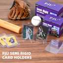 1000ct Semi Rigid Card Holders & 1000ct Card Sleeves for PSA, SGC, BGS, CSG Graded Card Submissions, Semi Rigid Baseball Cards Sleeves Protectors, PSA Graded Trading Cards Sleeve