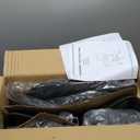 FDW Ergonomic Office Chair Home Desk Chair Task Mesh Computer Chair Gaming with Back Lumbar Support Armrest Modern Swivel Modern Adjustable Rolling Executive Mesh Chair for Women Men (Black)