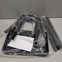 Leekpai Step Stool with Handle for AdultsSeniors Heavy Duty Holds 350 lbs.Stepping Stool for Elderly Adults, Attractive Black for Kitchen (17x12x4 Inch (Pack of 1))