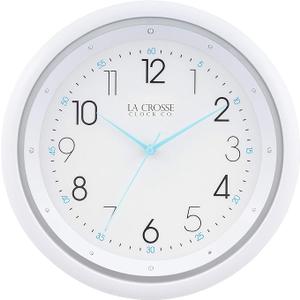 Click to see full view
La Crosse Technology 404-4525 10 Inch Night Vision Quartz Wall Clock, White
