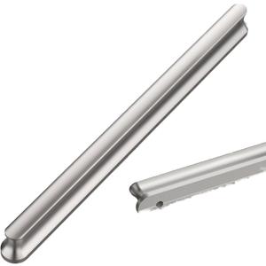 6 Pack Brushed Satin Nickel 10 Inch(254mm) Hole Center Kitchen Cabinet Handles Cabinet Pulls Kitchen Drawer Pulls Hardware for Cupboard Dresser Handles Bathroom