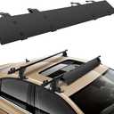 DREAMOTOR 96cm/38'' Roof Rack Fairings Wind Noise Reducer Roof Rack Crossbar Wind Fairing Fits Most Factory Bars Compatible with Honda Civic Toyota Camry Mercedes-Benz Mazda Subaru