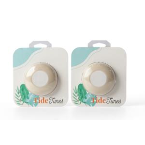 Seashell Bluetooth Speaker White 2 Pack
