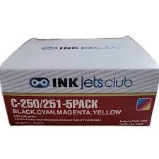 CLI-251 B/C/M/Y Color Ink Cartridges - 4 Pack