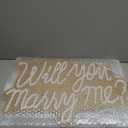 HMT Will You Marry Me Neon Sign Warm White LED Marry Me Light for Proposal Engagement Wedding Party Backdrop Wall Decor 19.7x11.8 Inch USB Powered Romantic Sign