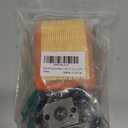 Carburetor for Stihl MM55 MM55C Tiller 4601-120-0600 Replace Zama C1Q-S202A Carb with Air Filter Fuel Line Tune Up Kit