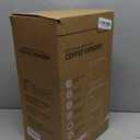 SHARDOR Conical Burr Espresso Coffee Grinder Electric with Precision Timer 2.0, Touchscreen Adjustable Burr Mill with 51 Precise Settings for Home Use, Anti-static, Stainless Steel