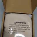 Muslin Baby Lounger Cover 2 Pack, Soft Breathable Newborn Lounger Pillow Cover for Boys Girls Infant (Beige & Cream)