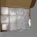 SATINIOR 24 Packs Small Clear Plastic Beads Storage Containers Box with Hinged Lid for Storage of Small Items, Crafts, Jewelry, Hardware (1.7 x 1.7 x 0.8 Inches)