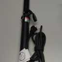 Curling Iron 1 Inch, Long Barrel Ceramic Hair Wand, Fast Heating Hair Curler with 12 Heat Settings with LED Display, Hair Curling Wand Styling and Lasting on All Hair Types, Dual Voltage for Travel (Classic Black)