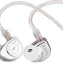 Linsoul SIMGOT EW200 10mm SCP Diaphragm Dynamic Driver in-Ear Earphones with All Metal Body, Detachable 0.78mm 2pin Silver-Plated OFC Cable for Audiophiles Musicians (EW200 Without Mic)