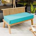 AOFEITE 5" Outdoor Bench Cushion with Handle, Water Fade Resistant Indoor
