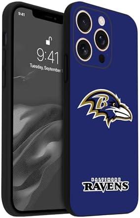 For Ravens iPhone 16 Pro Case, [Full Camera Protection] Silicone Shockproof Protective Phone Case for iPhone 16 Pro