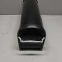 Architectural Mailboxes Chadwick Galvanized Steel Post Mount Mailbox, 8950B-10, Black, Medium Capacity