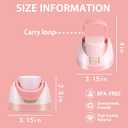 Replacement Lid for Owala Freesip,Compatible with Owala Cup 16oz 24oz 32oz 40oz,BPA-Free,Leakproof Cap Water Bottle for Owala Bottles with Two Stoppers and Two O Seal Rings, Pink