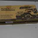 NAOEVO 12Inch LED Light Bar and 2PCS 4Inch LED Pod Lights, 420W 42000LM LED Fog/Driving/Off Road Lights Bar, Spot Flood Combo LED Light Bar with Wiring Harness Kit-3 Lead for Truck ATV Boat