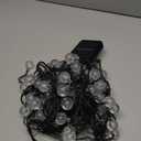 Lomotech Orange Purple Solar Halloween Lights, 72FT 100 LED Globe 8 Modes Waterproof Fairy Lights for Decoration