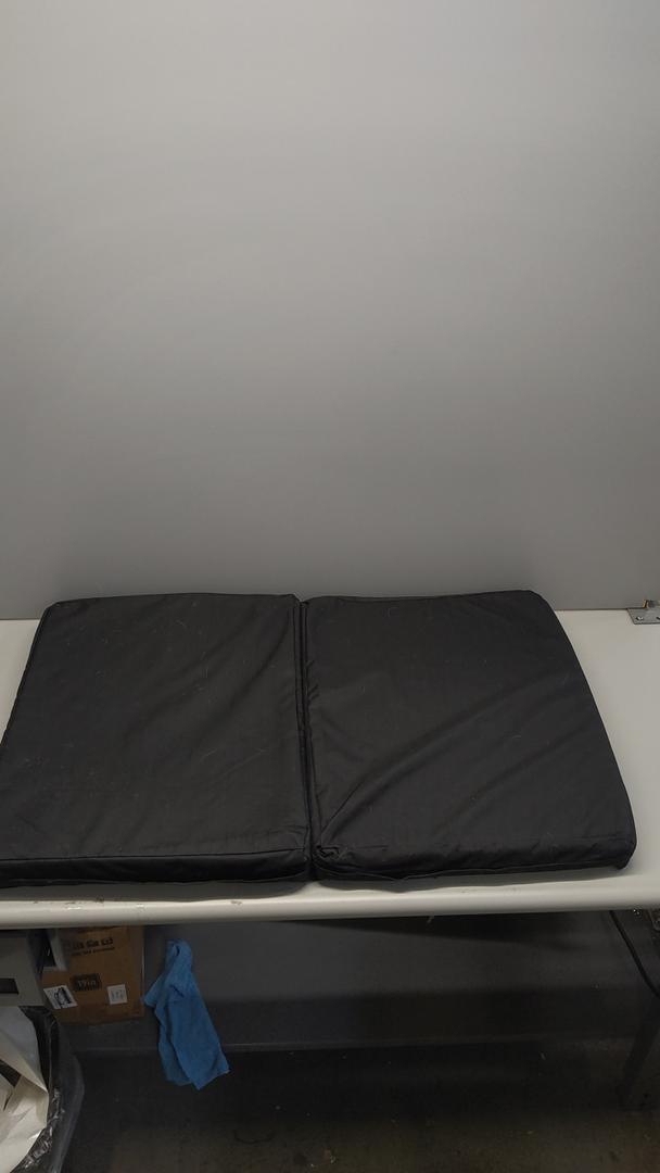 Double Pillow Set, 18" x 48", Black