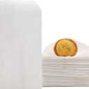 300pcs 3 x 5 inch Glassine Sleeves Bags Waxed Paper Cookies Bags for Food Handmade Soaps Individual Packaging