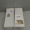 TYPLASTICS Trash Can Liner  Wholesale 1000 Count Black Garbage bags on Perforated Roll 710 Gallon Multipurpose for Office Bathrooms Business Home Commercial and Industrial Needs 24" x 24"