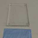 5x7 Inches Acrylic Picture Frames 1 Pack, Double Sided Magnetic Photo Frames,Free Standing on Desk or Table Clear Picture Frames