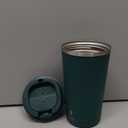 Hwawhin 17oz Insulated Travel Coffee Mug with Flip Lid  Leakproof Stainless Steel Insulated Coffee Tumblers, Reuable Coffee Cup for Hot & Cold Drinks, Perfect for Camping & On-the-Go (Dark Green)