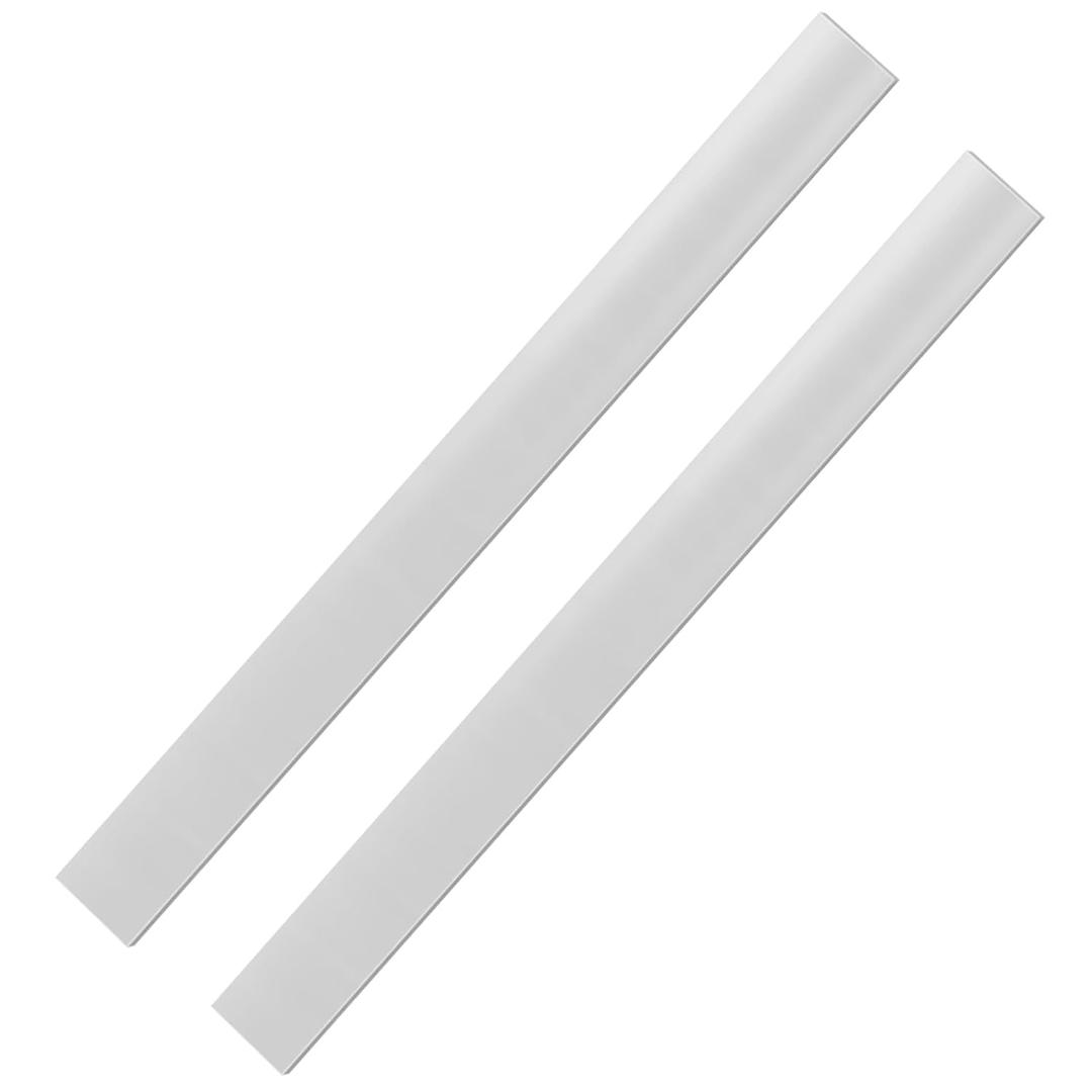 2PACK 304 Stainless Steel Strips, 12" x 1" x 0.022" Inch Stainless Steel Sheet 0.6MM Stainless Steel Shim Plates Metal Sheets for Kitchen DIY Craft Making