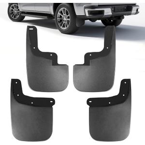 Mud Flaps for Trucks, 2015-2022 Chevy Colorado No Drill Mud Guards with Fender Flares, Heavy Duty 4PC Splash Guards, OEM Fit,Suitable for Vehicles Without Wheel Eyebrow