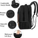 MATEIN Travel Laptop Backpack, Slim Sturdy College Laptops Backpack, Business Anti Theft Water Resistant Computer Bag Gift for Men & Women Fits 15.6 Inch Notebook