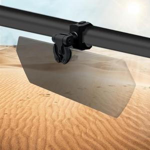 PACEWALKER UTV Sun Visor for UTV Side X Side 1.5-2 Roll Bars Protect from UV Ray with Windshield Compatible with Polaris Ranger RZR Can am Maverick X3 Kawasaki