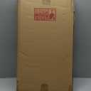 mopio Blake Storage Cabinet with Hutch, Sideboard Buffet Cabinet with Storage, Kitchen Pantry Organizer, Coffee Bar Station, Trophy Display Case with Door & Shelf for Living Room (Black Oak Dresser) (77.4"H)