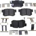 Raybestos R-Line Automotive Replacement Front Ceramic Brake Pad Set for Select Honda, Acura (MGD537CH)