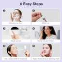 Diamond Micro-dermabrasion Machine, 2 in 1 Dermabrasion Facial Machine for Exfoliation & Blackhead Removal, Home Use Facial Skin Care Device