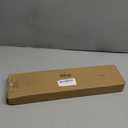 Wenqik 2 Pcs Wall Mounted Wine Glass Rack Stemware Glasses Holder Metal Black Wire Wine Cup Hanger Holder for Stemware Storage Organizer Bar Kitchen (15.12 Inch)