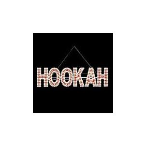 LED HOOKAH Sign for Smoke Shops | 30"x8" Super Bright 5000K Waterproof Light with Hanging Kit | High Visibility Retail Window Display