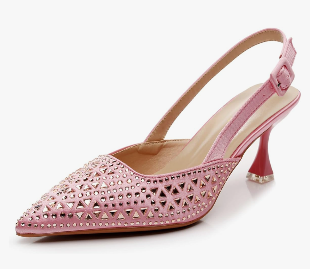 VenusCelia Women's Fabulous Lady Slingback Pump Shoe size: 38