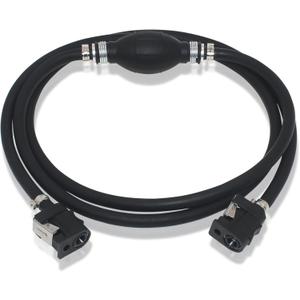 Outboard Fuel Line 5/16 inch Marine Fuel Line Assembly 7 Foot Boat Outboard Motor Fuel Line Compatible With Yamaha Outboard Fuel Line
