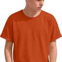 Boys Shirts Short Sleeve Summer Tops Kids Crew Neck Loose Casual Basic Tees for Boys 5-14 Years