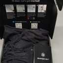 Genovega Heated Scarf for Women Men Recahrgeable Electric Intelligent Heating Scarves Neck Body Warmer portable Heated Shawl Wraps Thermal for Winter Cold Weather Outdoor Trave Must Have Black