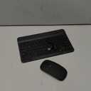 Ultra-Slim Lightweight Bluetooth Keyboard and Mouse Portable Mini Wireless Keyboard Rechargeable 7-Color Backlit for Apple iPad iPhone,Tablet iPhone Smartphone iOS Android Windows,Black