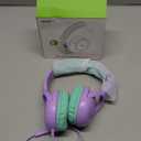 acer Kids Headphones - Over-Ear 85/94dB Volume Limiter, 3.5mm Jack Foldable Stereo Sound Headset for Toddlers Girls Boy Travel Learning Entertainment Tablet Kindle iPad PC Purple Green, HK03