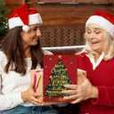 3 x Bestmelo Granddaughter Christmas Card, Granddaughter Christmas Gifts with Premium Envelope, 8x5.3 Inches, Double-Sided (BT-115)