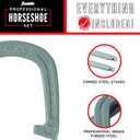 Franklin Sports Horseshoes Sets - Metal Horseshoe Game Sets for Adults + Kids - Official Weight Steel Horseshoes - Beach + Lawn Horseshoes Sets - Sets Include (4) Horseshoes and (2) Ground Stakes