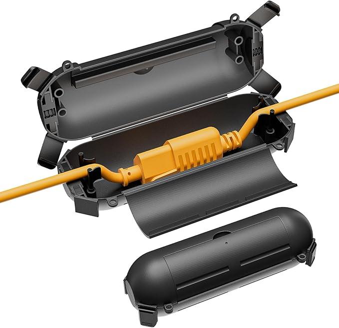 Iwillink 2 Pack Outdoor Extension Cord Cover Waterproof