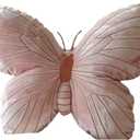 JIANEEXSQ Butterfly Shaped Pillow Home Decorative Creative Cushion Plush Stuffed Pillow, Pink Butterfly Throw Pillow Cushion