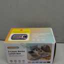 Adults Bento Box with Insulated Lunch Bag, 74oz Capacity 3 Stackable Leak-Proof Bento Box Built-In Utensil and Sauce, PFAS & BPA-Free, Microwave & Dishwasher Safe (Dusk Gray)