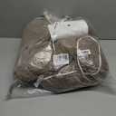 Anysay Heated Blanket Throw with 1/2/4/6/8 Hours AutoOff 10 Heat Level, 50'' * 60'' Cozy Faux Rabbit Fur Bubble Electric Blanket with Overheat Protection(Brown)